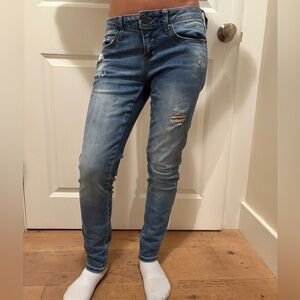 Aeropostale Blue Skinny Jeans Modern Fit
